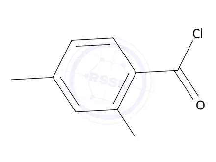 Chemical structure of 2-Fluoro-4-methylbenzoyl chloride