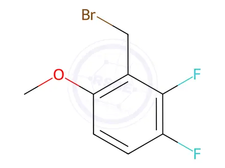 Chemical structure of 2-(Bromomethyl)-3,4-Difluoro-1-Methoxybenzene