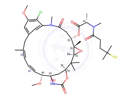 Chemical structure of Maytansinoid DM4