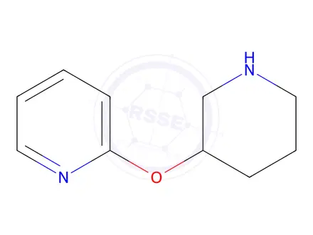 Chemical structure of 2-(PIPERIDIN-3-YLOXY)PYRIDINE DIHYDROCHLORIDE