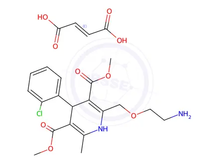 Chemical structure of Amlodipine EP Impurity F Maleate (Amlodipine USP Related Compound F)