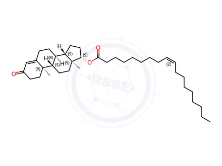 Chemical structure of Testosterone Oleate