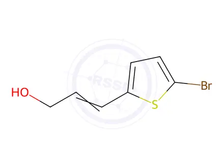 Chemical structure of 3-(5-Bromothiophen-2-yl)prop-2-en-1-ol