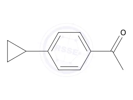Chemical structure of 1-(4-Cyclopropylphenyl)ethanone