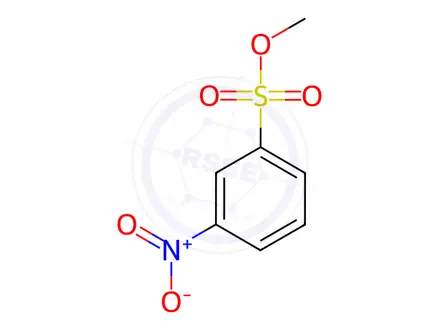 Chemical structure of Methyl 3-Nitro Benzenesulfonate
