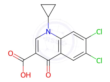 Chemical structure of Enrofloxacin Impurity 16