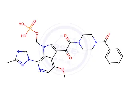 Chemical structure of Fostemsavir Tromethamine