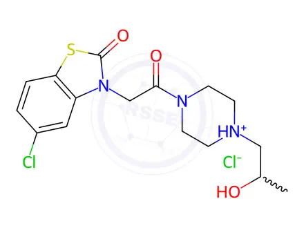 Chemical structure of Tiaramide Impurity 7