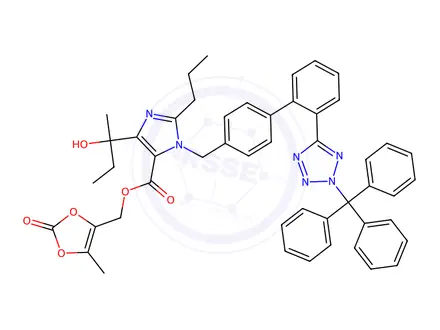 Chemical structure of Olmesartan cilexetil Impurity 79