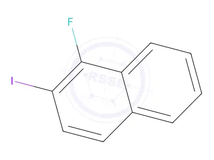 Chemical structure of 1-Fluoro-2-iodonaphthalene