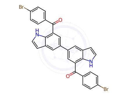 Chemical structure of Bromfenac Impurity 105