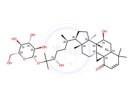 Chemical structure of Sutherlandioside D