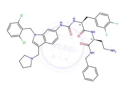 Chemical structure of RWJ 56110
