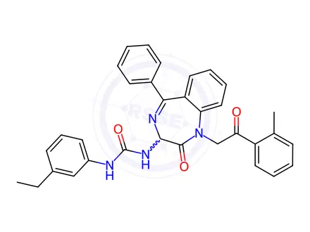Chemical structure of YM 022 Impurity 3