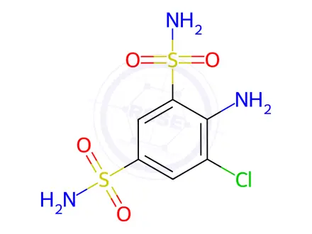 Chemical structure of Hydrochlorothiazide Impurity 51