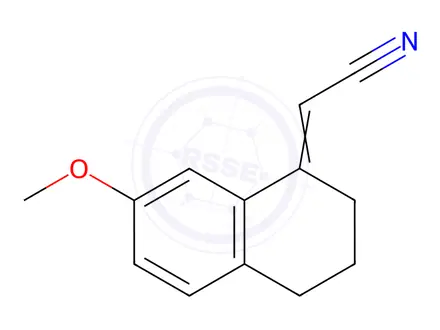 Chemical structure of Agomelatine Impurity 105