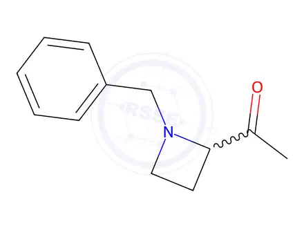Chemical structure of 1-(1-Benzylazetidin-2-yl)ethan-1-one