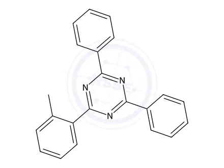 Chemical structure of 2,4-Diphenyl-6-(o-tolyl)-1,3,5-triazine