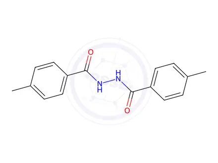Chemical structure of N,N'-BIS(P-TOLUOYL)HYDRAZINE