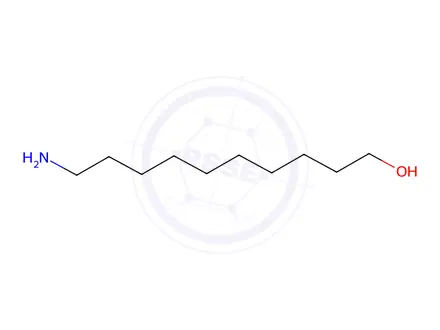 Chemical structure of 10-Amino-1-decanol