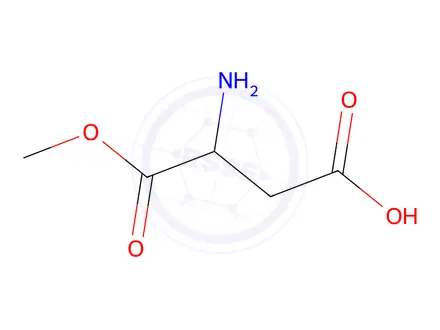 Chemical structure of D-Aspartic Acid 1-Methyl Ester