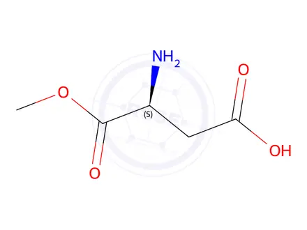 Chemical structure of Aspartic Acid α-Methyl Ester
