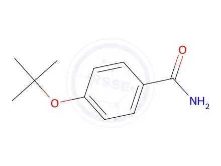 Chemical structure of 4-(tert-Butoxy)benzamide