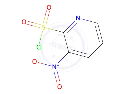 Chemical structure of 3-Nitropyridine-2-sulfonyl chloride