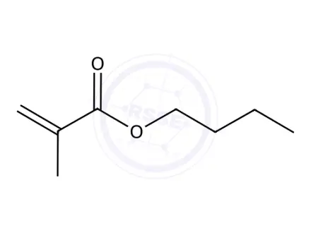 Chemical structure of 2-Propenoic acid, 2-methyl-, butyl ester, polymer with butyl 2-propenoate and ethenylbenzene