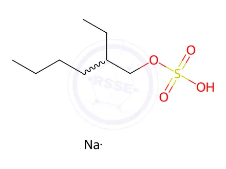 Chemical structure of Lauryl Sulfate Impurity 25