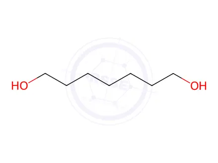 Chemical structure of 1,7-Heptanediol