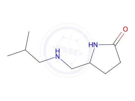 Chemical structure of 5-((Isobutylamino)methyl)pyrrolidin-2-one