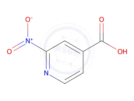 Chemical structure of 2-Nitroisonicotinic acid