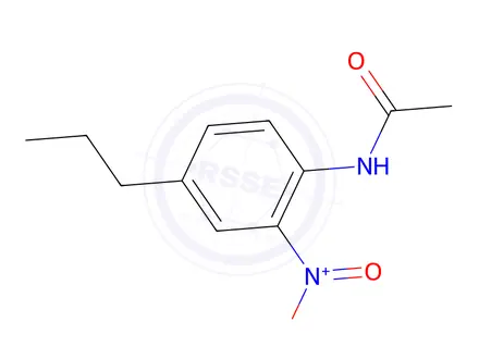 Chemical structure of N-(2-Nitro-4-propylphenyl)acetamide