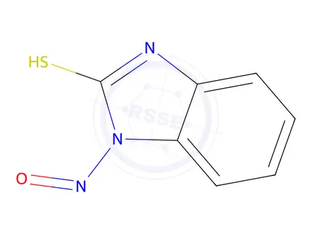 Chemical structure of N-Nitroso Lansoprazole EP Impurity E