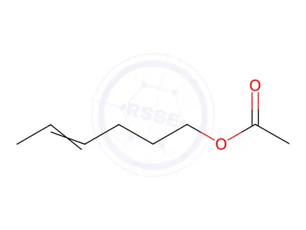 Chemical structure of (Z)-4-hexen-1-yl acetate