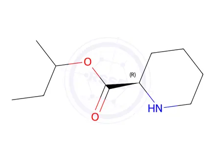 Chemical structure of Sec-butyl (2R)-piperidine-2-carboxylate