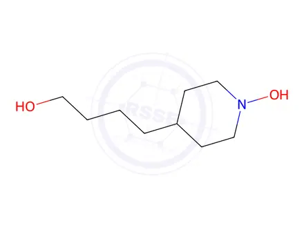 Chemical structure of 4-(4-hydroxybutyl)piperidin-1-ol