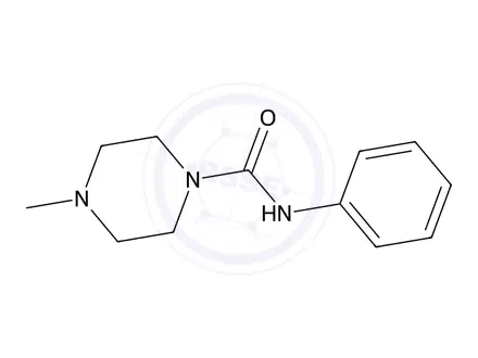 Chemical structure of 4-Methyl-N-phenylpiperazine-1-carboxamide