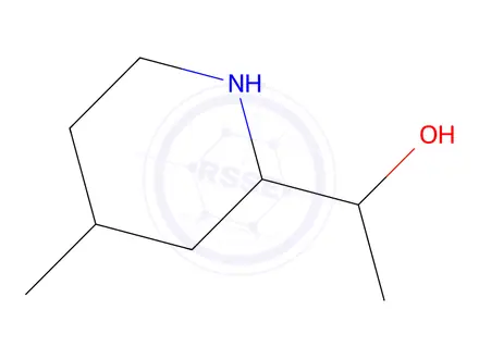 Chemical structure of 1-(4-methylpiperidin-2-yl)ethan-1-ol