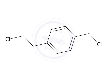 Chemical structure of 1-(2-Chloroethyl)-4-(chloromethyl)benzene