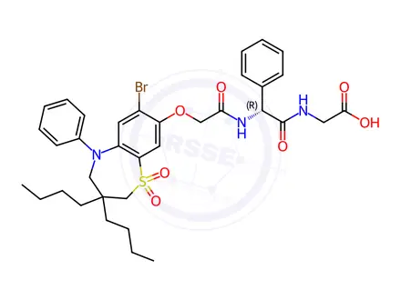 Chemical structure of Elobixibat Impurity 14