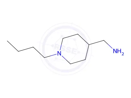 Chemical structure of 4-(Aminomethyl)-1-(n-butyl)piperidine