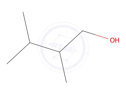 Chemical structure of 2,3-Dimethylbutan-1-ol