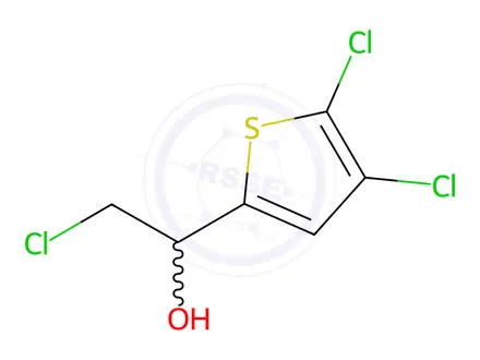 Chemical structure of 2-Chloro-1-(4,5-dichlorothiophen-2-yl)ethanol