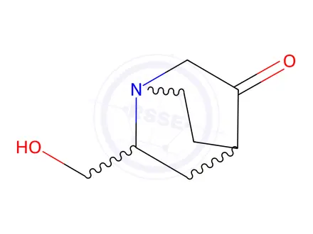Chemical structure of 6-(Hydroxymethyl)-1-azabicyclo[2.2.2]octan-3-one