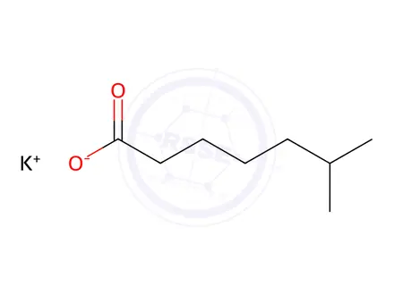 Chemical structure of Potassium isooctanoate