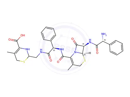 Chemical structure of Cephalexin Impurity 40