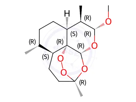 Chemical structure of a-Artemether