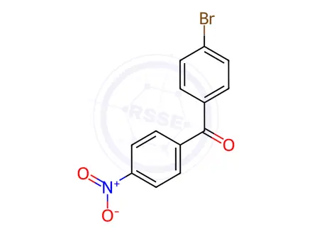Chemical structure of (4-Bromophenyl)(4-nitrophenyl)methanone